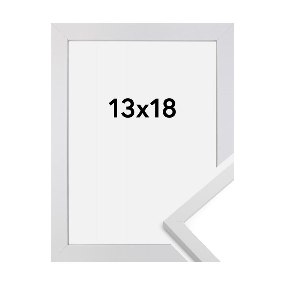 قاب عکس سفید 13x18
