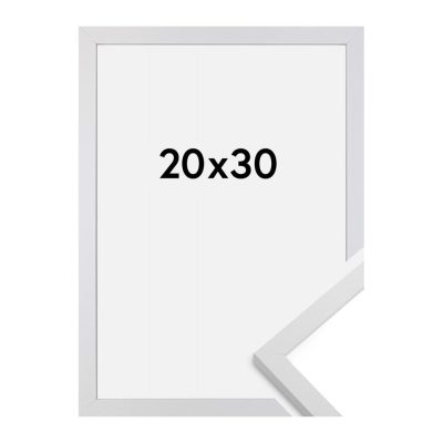 قاب عکس سفید 20x30