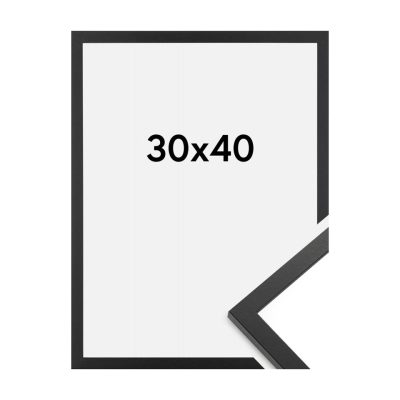 قاب عکس مشکی 40×30