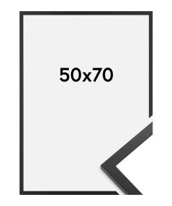 قاب عکس سایز 50×70 مشکی