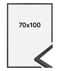قاب عکس سایز 70×100 مشکی