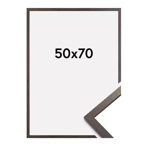 قاب عکس قهوه‌ای 50×70